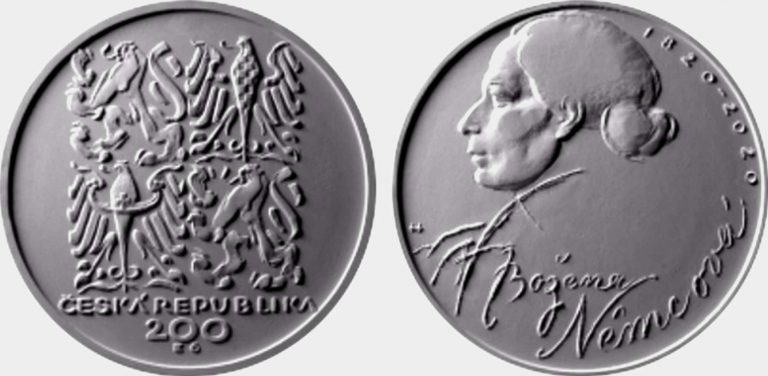 Božena Němcová pamětní mince