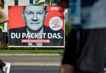 Volby v Německu vyhrála těsně SPD. O kancléři se vyjednává SPD