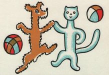 Jak pejsek s kočičkou slavili 28. říjen, napsal Josef Čapek 28._rijen