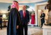 Trump zobchodoval s Araby svoji firmu, tvrdí akcionář Circle Trump